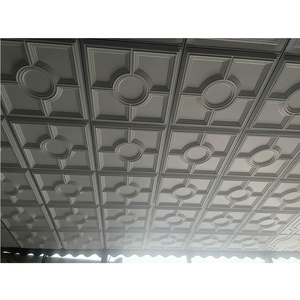 Panneaux 3D en <span class=keywords><strong>PVC</strong></span> modernes, imperméables, pour plafonds de salle de bain intérieure, forme carrée, panneaux de <span class=keywords><strong>plafond</strong></span> en <span class=keywords><strong>PVC</strong></span>, noir, fabricant - Product Image 4