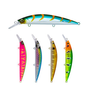 HONOREAL HNTG010 110mm 39g 0-3m Coulant Halco Laser <span class=keywords><strong>Pro</strong></span> 3d Eyes Luminous Fishing Lures Minnow Hard Baits - Product Image 1