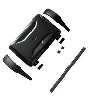 Boîte de rangement latérale verrouillable Qianyu ABS pour Defender L663 90 110 130, porte-équipement tout-terrain à fixation par vis, boîte utilitaire 2015-2016