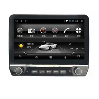 หน้าจอสัมผัส9 10นิ้วรถวิทยุ Android 9.0 Carplaye 2 Din รถสเตอริโอหน้าจอ GPS นำทางรถยนต์เครื่องเล่นดีวีดี