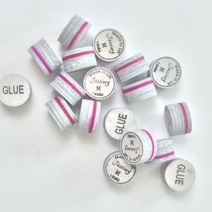 الأصلي Jassinry 14 مللي متر الأبيض مع اللون الأحمر البلياردو جديلة نصائح في م 9 طبقات عصا بلياردو نصائح اكسسوارات البلياردو - Product Image 4