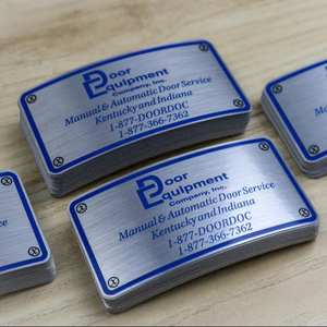 Adhesivo de diseño personalizado troquelado de aluminio metálico cromo vinilo plateado cepillado pegatinas - Product Image 1