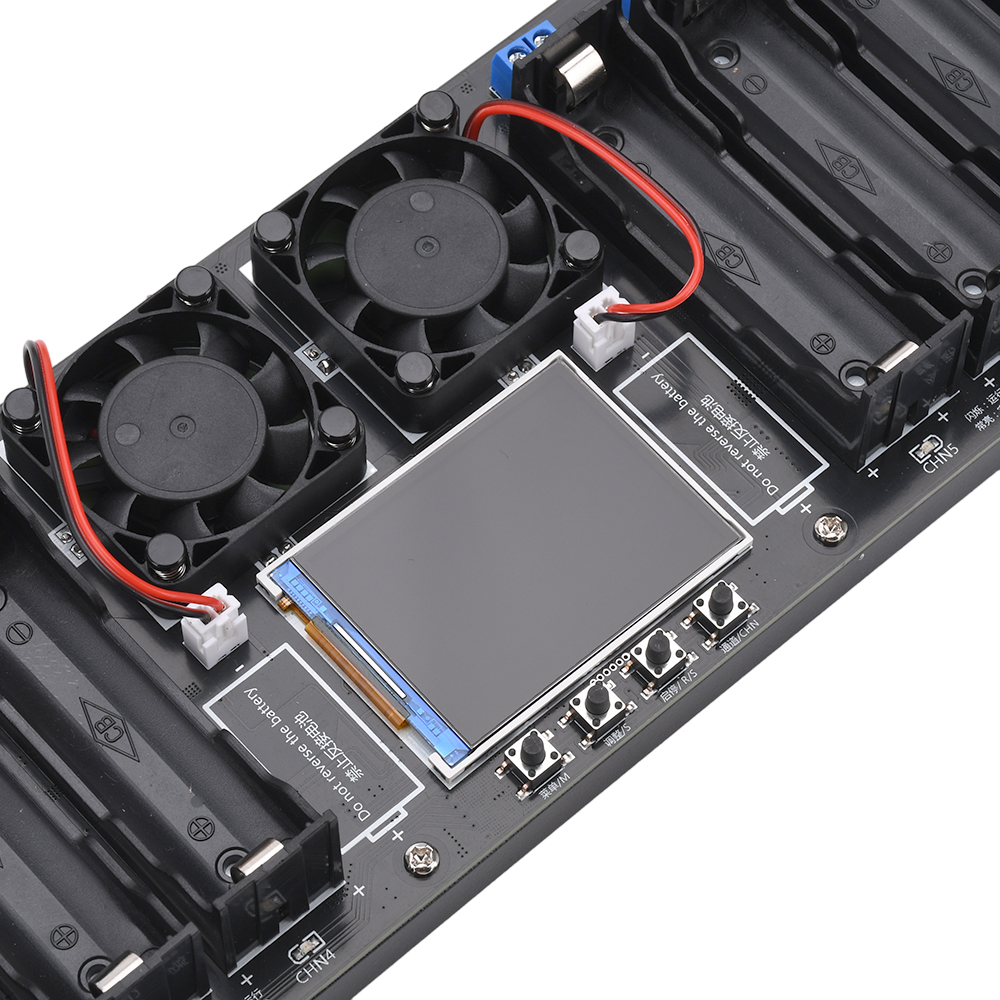 2.4 Inch 8 Channel 18650 Battery Capacity Internal Resistance Tester