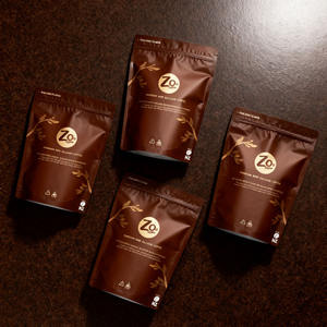 Sacs d'emballage pour <span class=keywords><strong>café</strong></span> en aluminium scellés sur huit côtés avec fermeture éclair refermable thermoscellable, qualité alimentaire, logo personnalisé - Product Image 2