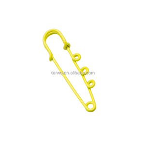 Broche de alfileres de seguridad para ropa Simple de 65mm con 3 bucles - Product Image 2