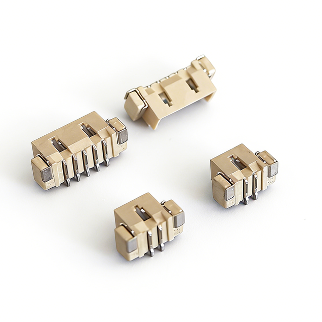 1.25mm Pitch WAFER Surface Mount Terminals Horizontal Surface Mount Vertical/Horizontal Mount Connectors Phosphor Bronze