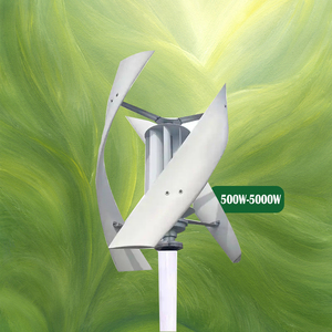 Ventilador Eólico de Alta Eficiencia con Certificación CE, Generador Eólico Vertical de 1kw 12v/24v para Uso Doméstico - Product Image 2