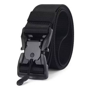 Cinturón Táctico de Nylon de Alta Calidad para Entrenamiento al Aire Libre para Hombre, Hebilla de Liberación Rápida, Estilo Vintage, Material de Aleación, Moderno - Product Image 2