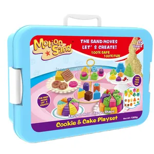 New Summer Outdoor DIY Toy Games Magic Play Sand Kids Cake Mold Set