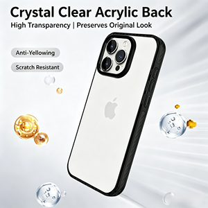 คงความเพรียวบางด้วยเคสไอโฟนแบบบางพิเศษขนาด 1.5 มม. สำหรับ 15 Pro Max ฝาครอบป้องกันแบบใส ป้องกันรอยขีดข่วน น้ำหนักเบา ดีไซน์มินิมอล - Product Image 4