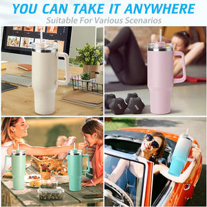 <span class=keywords><strong>Vaso</strong></span> Térmico de Acero Inoxidable con Recubrimiento y Logotipo Personalizado, 40 oz, con Asa, para <span class=keywords><strong>Vaso</strong></span> <span class=keywords><strong>Stanley</strong></span>, <span class=keywords><strong>Vaso</strong></span> Aislado, Gobelet Isotherme - Product Image 6