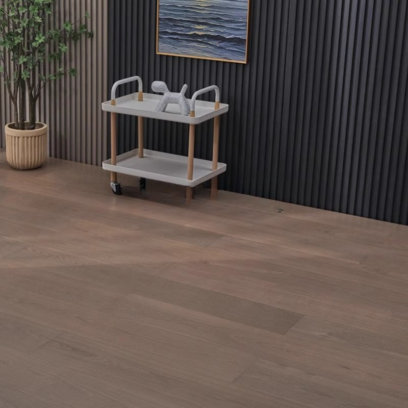 [Falling chestnut three-layer solid wood] 1220x193x14mm