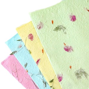 Wholesale of hand torn flower <b>wrapping</b> <b>paper</b> and handmade lantern petal <b>paper</b> gift <b>wrapping</b> materials - Product Image 3
