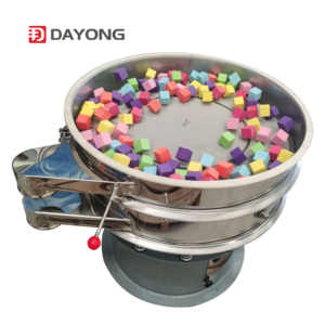 China Supply High Quality Double Deck <b>Fine</b> Powder Ultrasonic Vibrating Screen Machine - Product Image 1