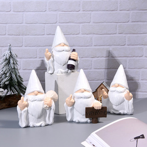 Adornos Grandes de Navidad para <span class=keywords><strong>el</strong></span> Hogar y Escritorio: Duendes, Gnomos, Elfos, Papás Noel, Duendecillos, Gnomos Chinos, Artesanías para <span class=keywords><strong>el</strong></span> Día de San Valentín - Product Image 3