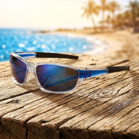 Nouvelles Lunettes de Soleil Semi-Cerclées 2026 avec Monture TR90 pour Cyclisme, Pêche, Randonnée – Protection UV400, Verres Miroir Anti-UV – OEM/ODM