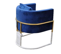 Chaise pivotante en acier inoxydable, fauteuil de Style moderne en velours pour Restaurant, salle à manger, en argent ou or