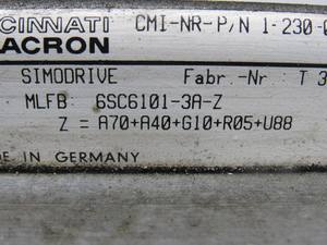 Neuer und Originaler PLC 6SC6101 Ccnati Milacron <span class=keywords><strong>2</strong></span>-Achsen Servo AC/DC Wandler Rack *Bestpreis-Garantie* auf Lager - Product Image 5