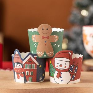 Wholesale Disposable Birthday Wedding Use Porta Mini Paper Cake Cups Muffin Cup Baking - Product Image 3