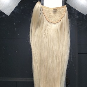 Extensiones de Cabello Humano Ruso 100% Natural, Doble Trama, Invisibles, Sin Costuras, con Clip, Cutícula Alineada - Product Image 4