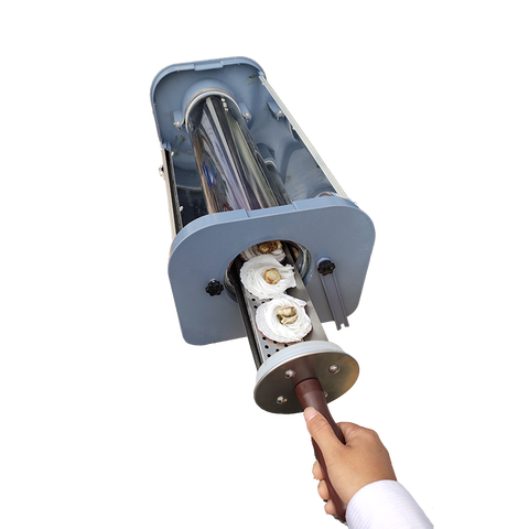 Outdoor Portable Smokeless Solar Grill Picnic Solar Energy Stoves Vacuum Tube Cooking and Barbecue Solar Oven