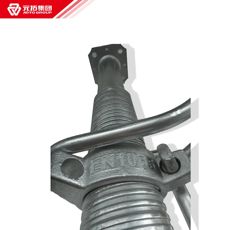 Ghana Stativ stehen verzinkte Stahl Requisiten q195-q235 Zeichnung Bau Boden Gerüst Rohr verstellbare Schalung Stahl Requisiten