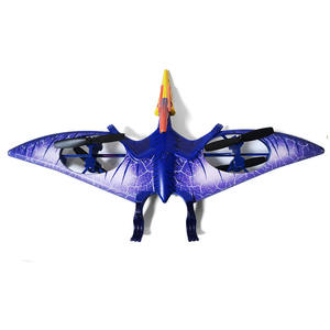 Avion de <span class=keywords><strong>dinosaure</strong></span> pterosaure volant 2.4GHz 4CH RC, vente en gros, jouet Drone bon marché, jouet avec son pour enfants - Product Image 4