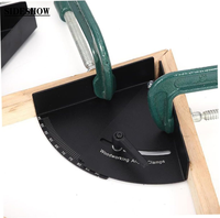 Pince d'angle réglable pour le travail du bois, règle d'angle, rapporteur de menuiserie, pince à angle droit, fixateur d'angle en alliage d'aluminium