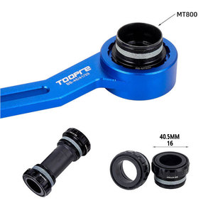 TOOPRE kunci pas sepeda, Crankset braket bawah bantalan BB 6 dalam 1 alat pelepas instalasi sepeda jalan MTB