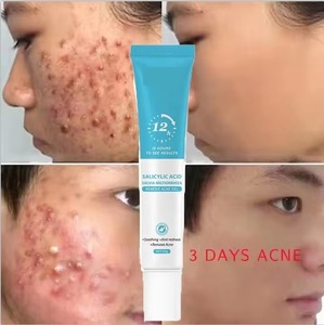 Fabricant en gros de produits de soin du visage 20g, crème anti-âge à l'acide salicylique contre l'acné, résultats visibles en 12 heures - Product Image 2