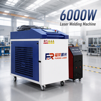 Harga Pabrik Mesin Las Laser Serat Genggam 6000W 4-in-1 dengan Pengumpanan Empat Kawat Mesin Las Laser Efisiensi Tinggi