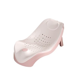 Baby <b>Bath</b> Rack With Reclining <b>Support</b> Non Slip Mat Folding <b>Bath</b> Bed Frame For Newborn 0-12 Months Polypropylene PP - Product Image 5