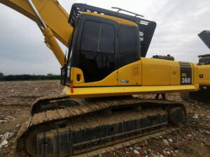 รถขุดไฮดรอลิกแบบตีนตะขาบ Komatsu PC360 มือสอง น้ำหนัก 36 ตัน ผลิตในจีน รุ่นเครื่องยนต์ 1.6 เมตร ความจุบุ้งกี๋ 1.6 ลูกบาศก์เมตร - Product Image 4