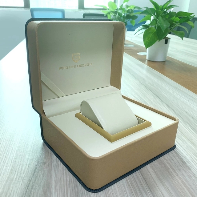 PAGANI DESIGN Top New Luxury Leather Watch Exquisite Packaging Box