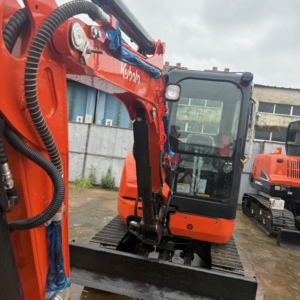 รถขุดตีนตะขาบ Kubota U27 มือสอง น้ำหนัก 2.7 ตัน สายพานยาง ห้องโดยสารติดแอร์ สภาพดี เหมาะสำหรับงานขนาดเล็ก - Product Image 2