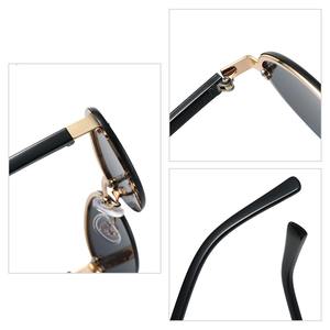 Femmes Printemps Été 2025 Vintage Style Retro Round Hippie Glasses Uv400 PC + metal Classic Sunglasses - Product Image 6