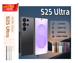 Nhà Máy Giá 2025 mới nhất S25 siêu 5G Android 16G + 1TB điện thoại 6.<span class=keywords><strong>8</strong></span> inch HD LED hiển thị chơi game điện thoại thông minh màn hình lớn điện thoại toàn cầu - Product Image 2