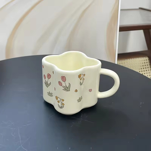 แก้วกาแฟเซรามิคแบบใช้แล้วทิ้งลายการ์ตูนหมีน้อยน่ารัก กระต่ายน้อย สำหรับงานปาร์ตี้ ดีไซน์ทันสมัย ความจุ 120 มล. ใช้กับเครื่องล้างจานได้ ขายส่ง - Product Image 3