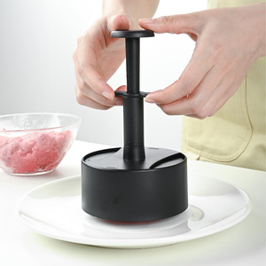 Molde para Hamburguesas de Plástico con Resorte, Antiadherente, Expulsión Automática, Ecológico, <span class=keywords><strong>Fácil</strong></span> de Usar, para Hacer Hamburguesas Caseras - Product Image 2