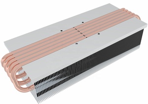 Disipador de calor de tubo de aleta apilada de aluminio de alta potencia, para <span class=keywords><strong>luces</strong></span> LED y iluminación de escenario - Product Image 2