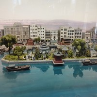 Modèle architectural chinois ancien à l'échelle 1/80, imprimé en 3D, avec éclairage LED personnalisé, forme et couleur, en acrylique, garantie 1 an