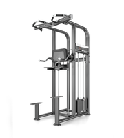 Conjunto Completo de Equipos de Gimnasio Comerciales, Máquinas de Entrenamiento de Fuerza, Remo Vertical, Equipo de Musculación para Gimnasio Comercial