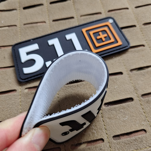 Pvc Rubber Tactische <span class=keywords><strong>Patch</strong></span> Iron-On 3d Reliëf Logo Siliconen <span class=keywords><strong>Patch</strong></span> Rubber Badge Voor Kleding Versierd Met Kant Geappliqueerde Stijl - Product Image 3