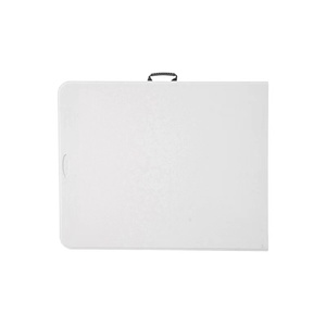 Dễ Dàng Carying Có Thể Gập Lại Cắm Trại Dã Ngoại Bảng Nhựa Ngoài Trời Va Li Gấp Ăn Uống Bảng Màu Trắng - Product Image 4