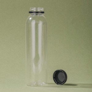 Bouteilles de jus en plastique PET de 16oz 500ml contenants vides et transparents bouteille de jus de lait d'eau ronde <span class=keywords><strong>Cosmo</strong></span> avec bouchon - Product Image 5