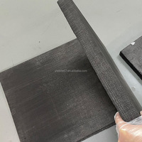 Satu Lembar Victor Carbon-Carbon Slab 1.6m Tebal 100mm Komposit Serat Karbon 2.5D Needle-Punched Laminated Mesh Tire Board Berkualitas Tinggi