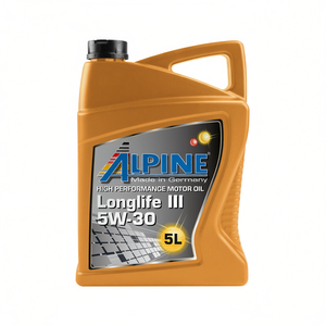 น้ำมันเครื่อง ALPINE Longlife III 5W-30 ประสิทธิภาพสูง ความหนืดต่ำ พร้อมเทคโนโลยี HC-Synthesis ล่าสุด - Product Image 2