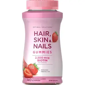 OEM/ODM Vitamin C Gummies biotin soft candy food supplements Multivitamins Booster