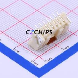 BM07B-PASS-1-TFT(LF)(SN) Wire-to-Board Pin Header SMD,P=2mm Connector 1x7P 2mm Vertical Mount PA - Product Image 2