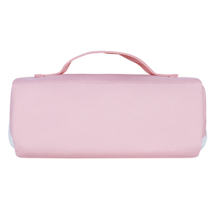 Sac de maquillage en nylon souple personnalisé avec logo, sac de toilette de voyage, pochette portable, sacs cosmétiques imperméables pour femmes - Product Image 4
